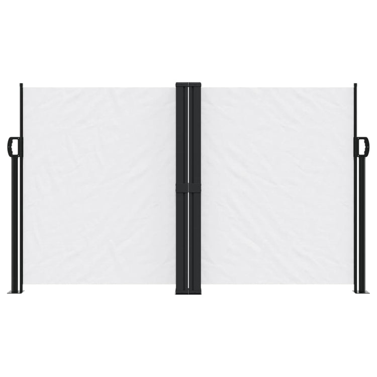 VIDAXL -Windschutzscheibe ausziell 140x1200 cm weiß