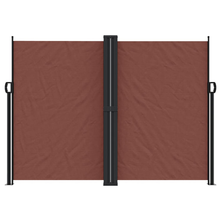 Vidaxl Gartenbildschirm ausziehbar 180x1200 cm Braun