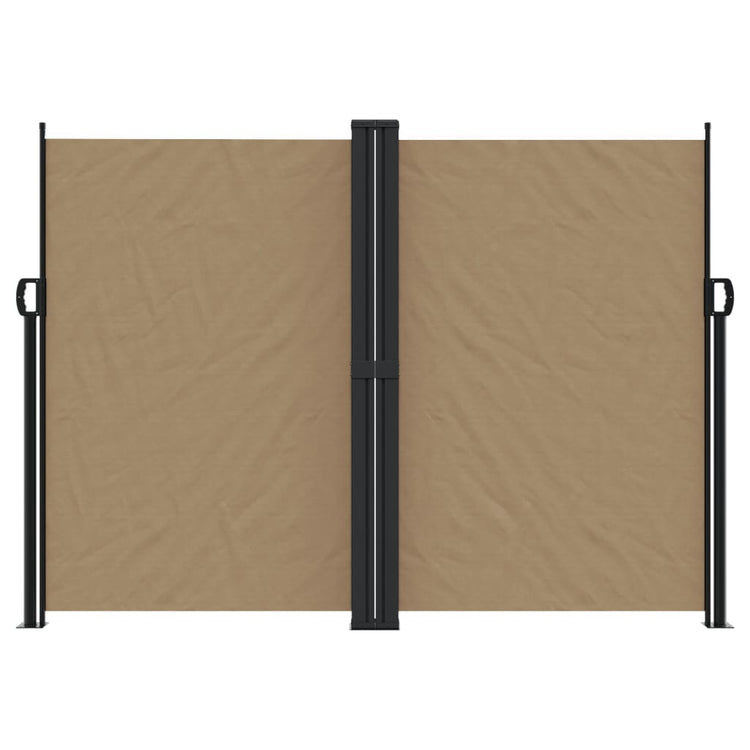 VIDAXL -Windschutzscheibe 180 x 1200 cm Taupe
