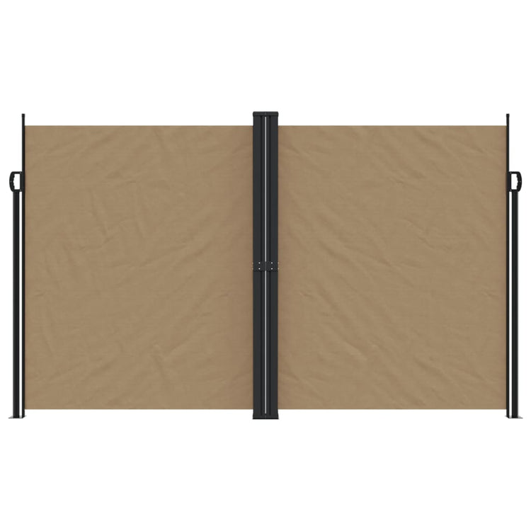 VIDAXL -Windschutzscheibe 200x1200 cm Taupe