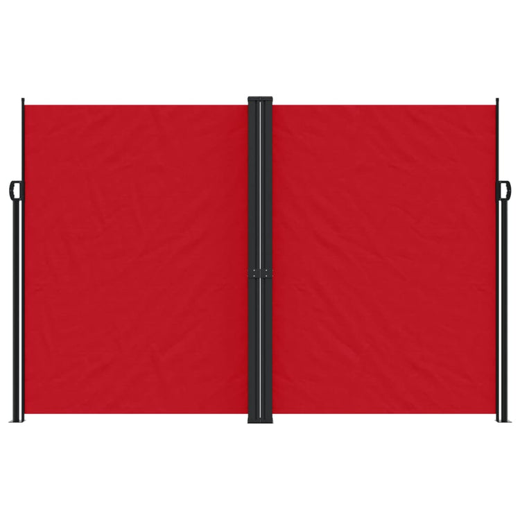 Vidaxl Garden Bildschirm erweiterbar 220x1200 cm rot