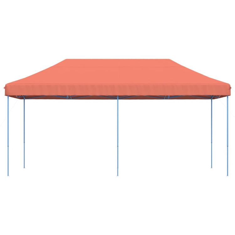 Vidaxl Partytent Faltbares Popup 580x292x315 cm Terrakotta