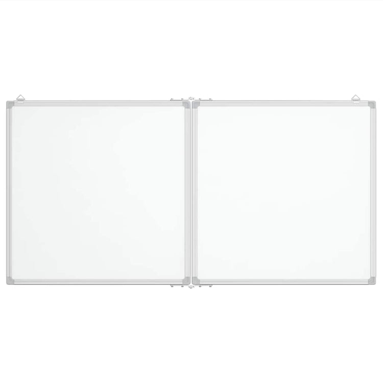 Vidaxl Whiteboard Magnetisch faltbar 120 x 60 x 1,7 cm Aluminium