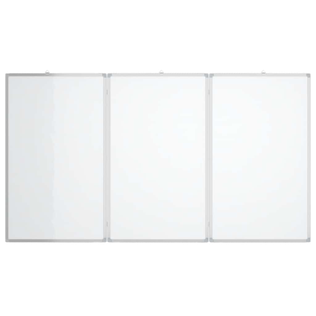 Vidaxl Whiteboard Magnetisch faltbar 180 x 80 x 1,7 cm Aluminium
