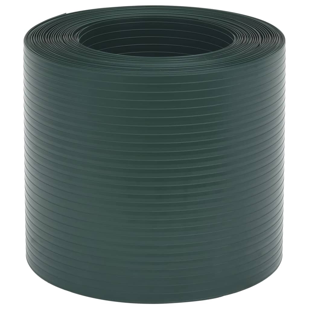 Vidaxl Gartenbildschirme 10 ST 252.5x19 M PVC Grün