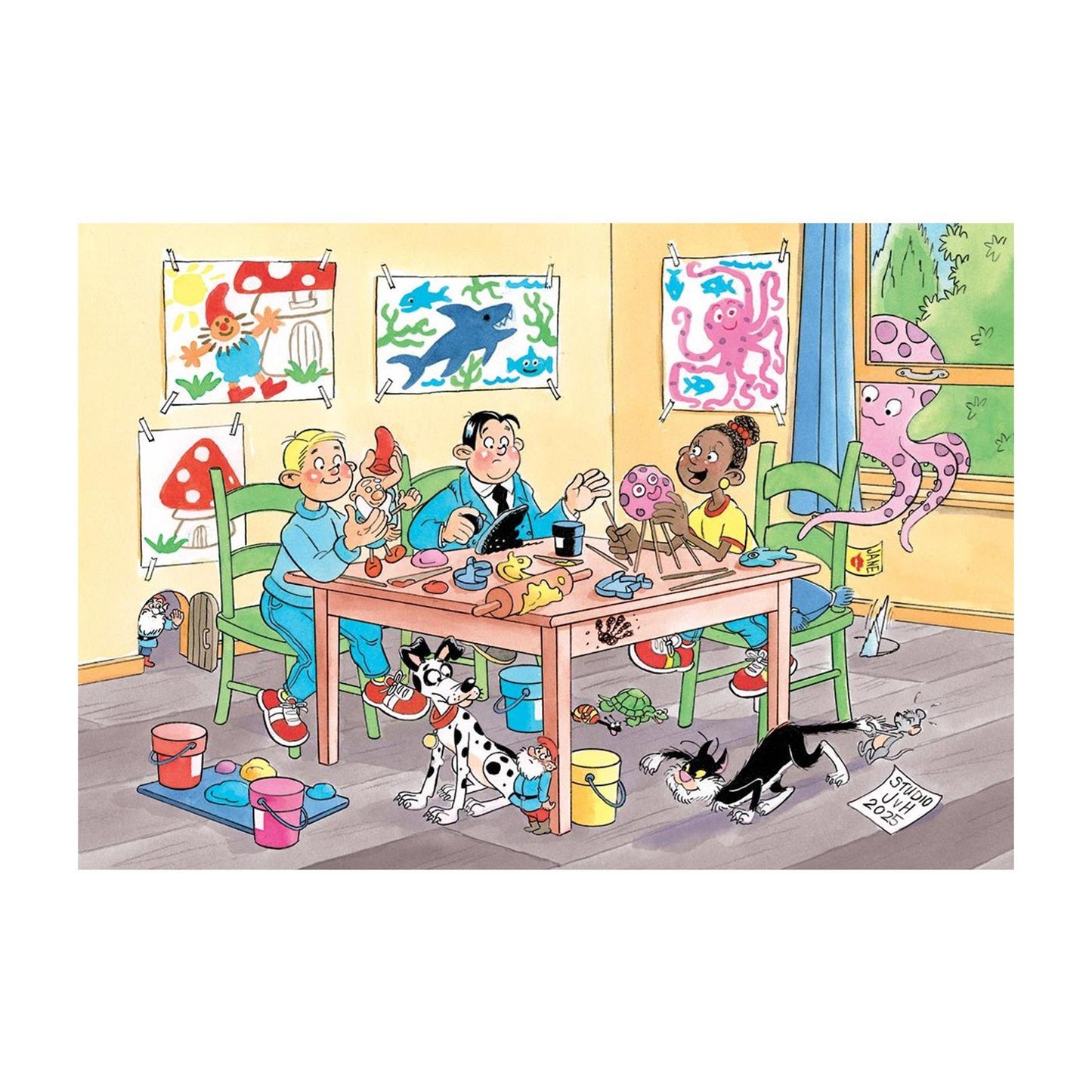 Jumbo jvh Puzzle 20 kreativ mit Ton 150 Teile