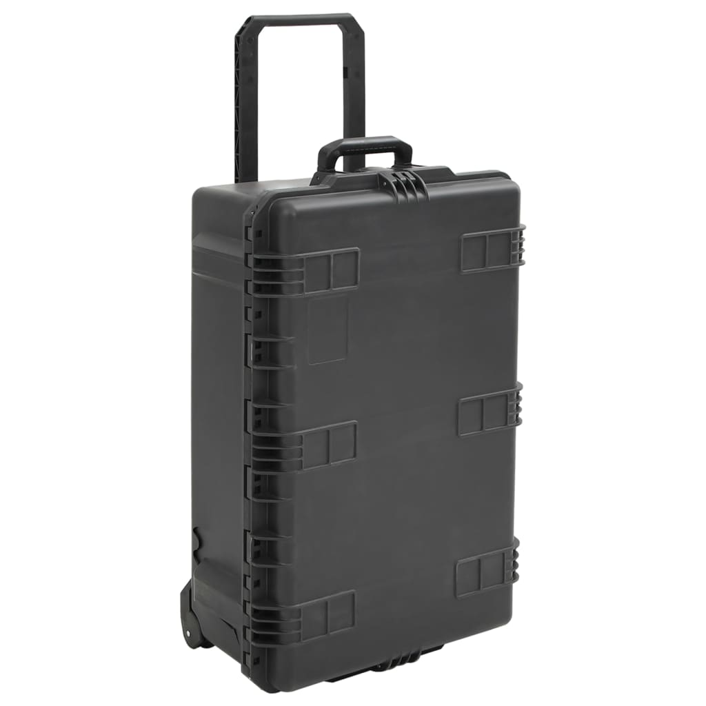 VIDAXL -Flugpapier tragbar 79.5x51.5x30,5 cm pp schwarz