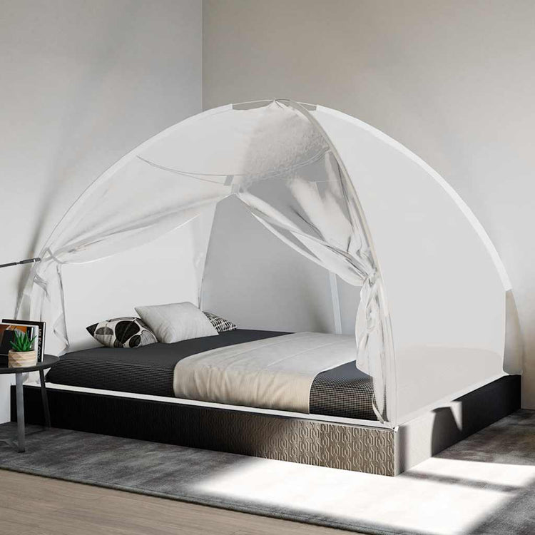 VIDAXL -Mückennetz mit Türen Mongolien 220 mesh 200x150x140 cm Weiß