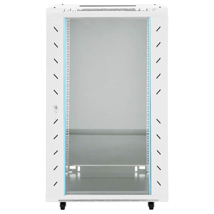 Vidaxxl Netzwerkschrank mit Drehrädern 18h 19 ip20 60x60x100 cm