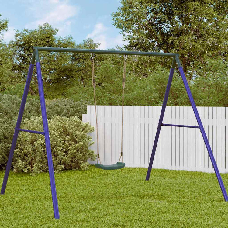 Vidaxl Swing-Sitz für Kinder 1-Personen verstellbares Seilgrün