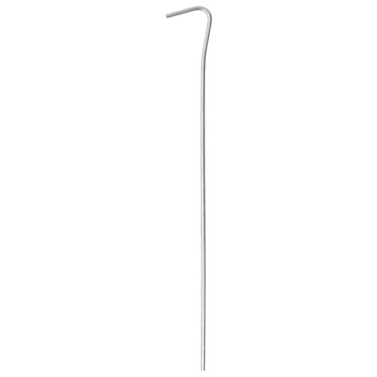 Vidaxl -Zeltstifte 25 St Ø3 mm 23 cm verzinkter Stahl