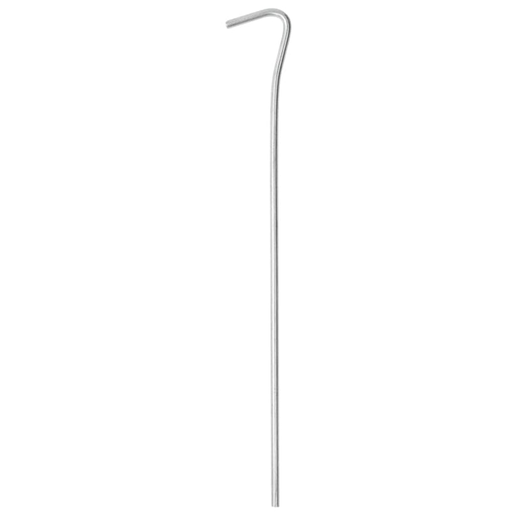 Vidaxl -Zeltstifte 25 St Ø4 mm 23 cm verzinkter Stahl
