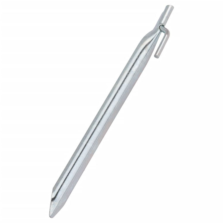 Vidaxl-Zeltstifte 24 St. V-förmig Ø20 mm 24 cm verzinkter Stahl