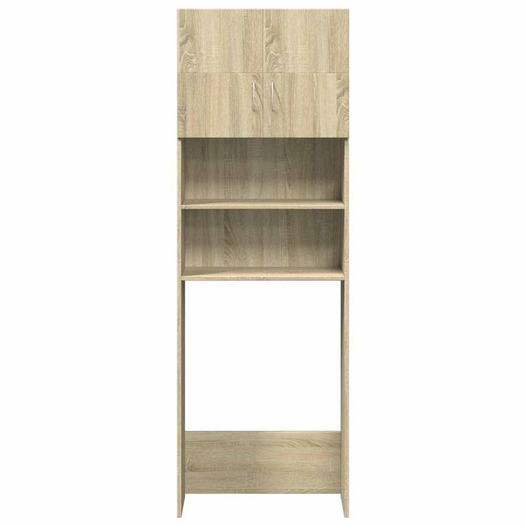 VIDAXL WASH MACHINGBOGT 64X25.5X190 CM PRISCHED HOLD SONOMA OAK -COLD