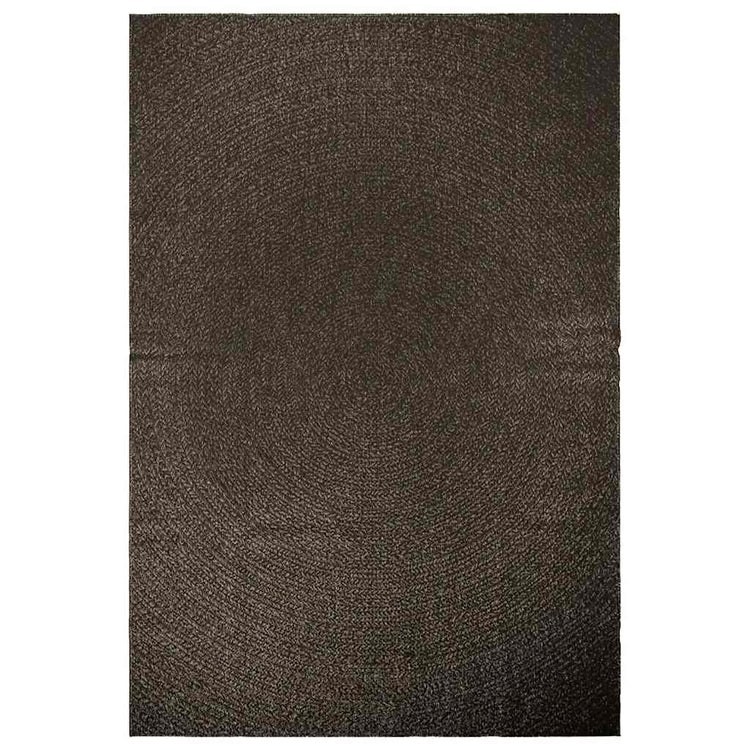 Vidaxl Teppich Zizur innerhalb und außerhalb von 200x290 cm Jute Look Anthrazit