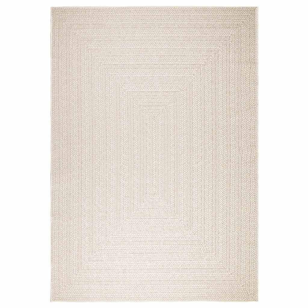 Vidaxl Teppich Zizur Raum innerhalb und außerhalb 200x290 cm Jute Look