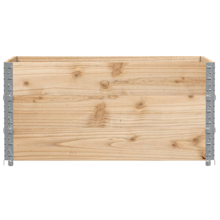 VIDAXL -Planungsbox 120x80 cm Festkiefer