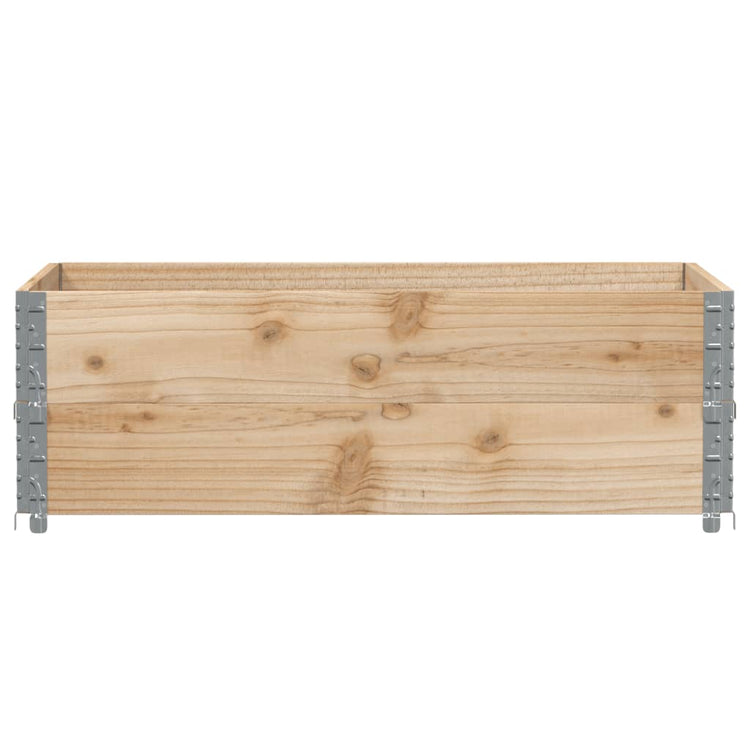 VIDAXL -Planungsbox 120x80 cm Festkiefer
