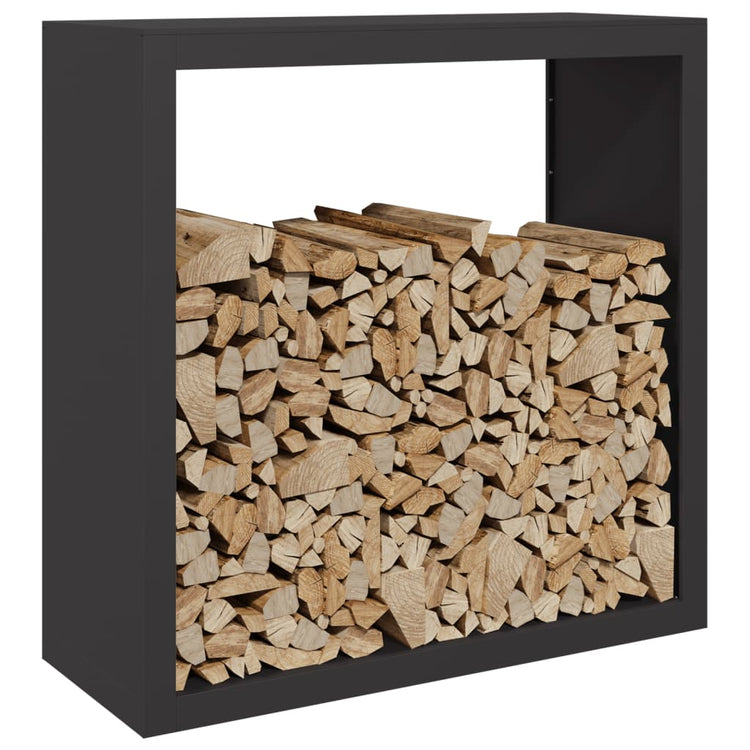 Vidaxl Kamin 100x40x100 cm Stahlschwarz