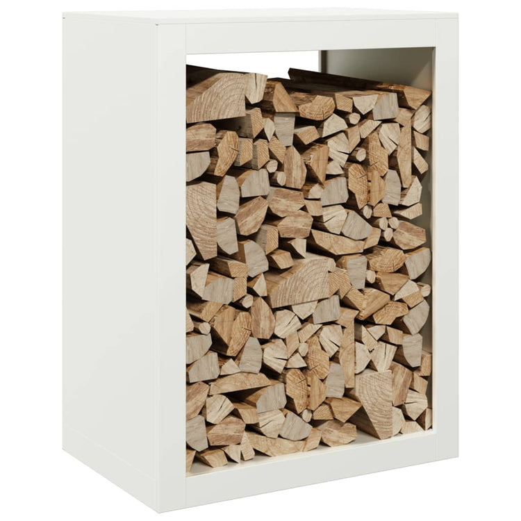 Vidaxl Kamin 60x40x80 cm Stahlweiß