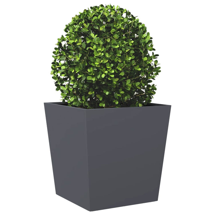 VIDAXL -Planungsbox 50x50x50 cm Stahl -Anthrazit -geläutet