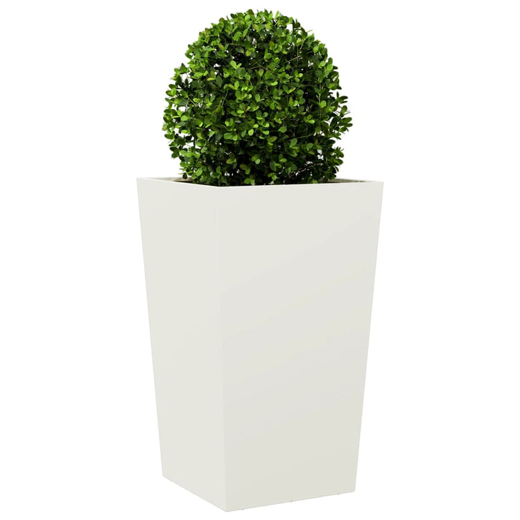 VIDAXL -Planungsbox 45x45x75 cm Stahlweiß