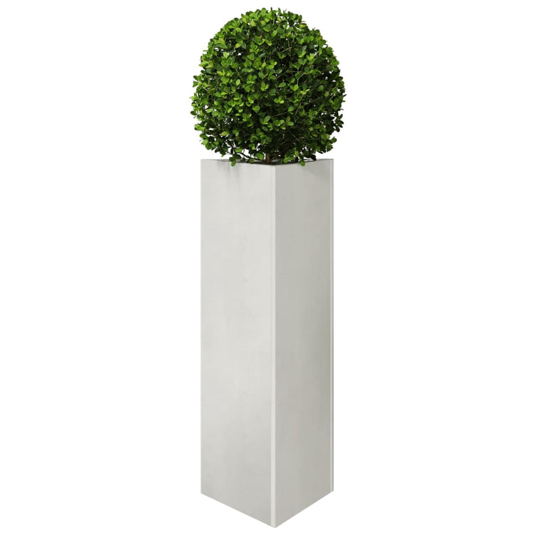 Vidaxl Pflanzer Dreieck 30x26x75 cm Edelstahl