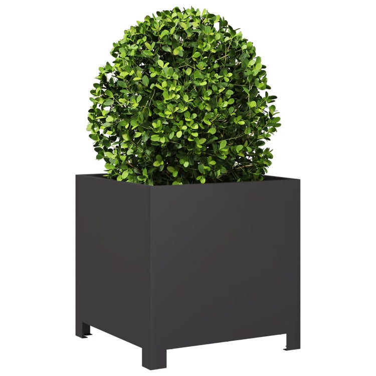 VIDAXL -Planungsbox 40x40x40 cm Stahlschwarz