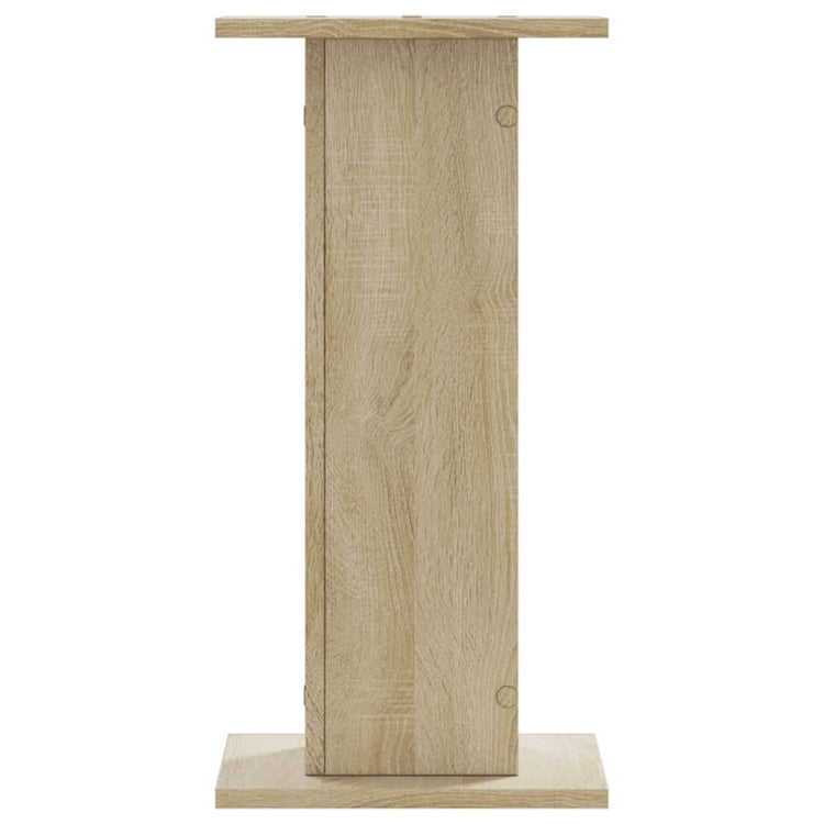 VIDAXL -Lautsprecher steht 2 PCs 30x30x60 cm verarbeitetes Holz Sonoma Oak