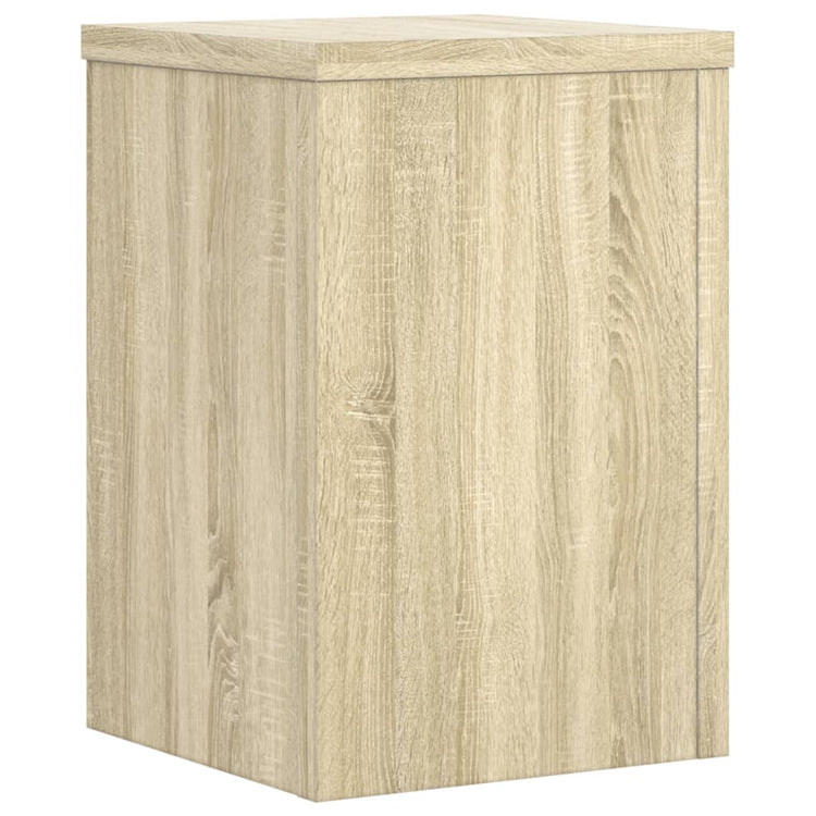 VIDAXL -Pflanzenstandards 2 ST 25x25x35 cm verarbeitetes Holz Sonoma Oak
