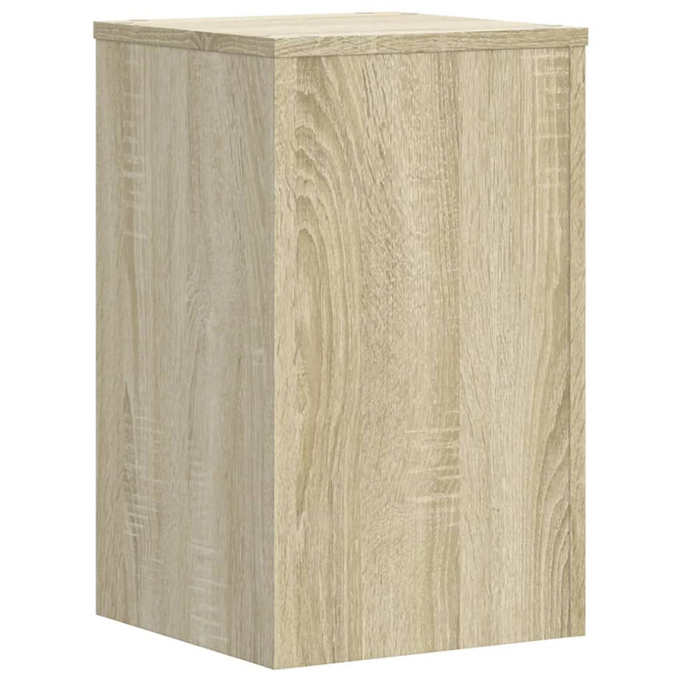 VIDAXL -Pflanzenstandards 2 ST 30x30x50 cm verarbeitetes Holz Sonoma Eiche