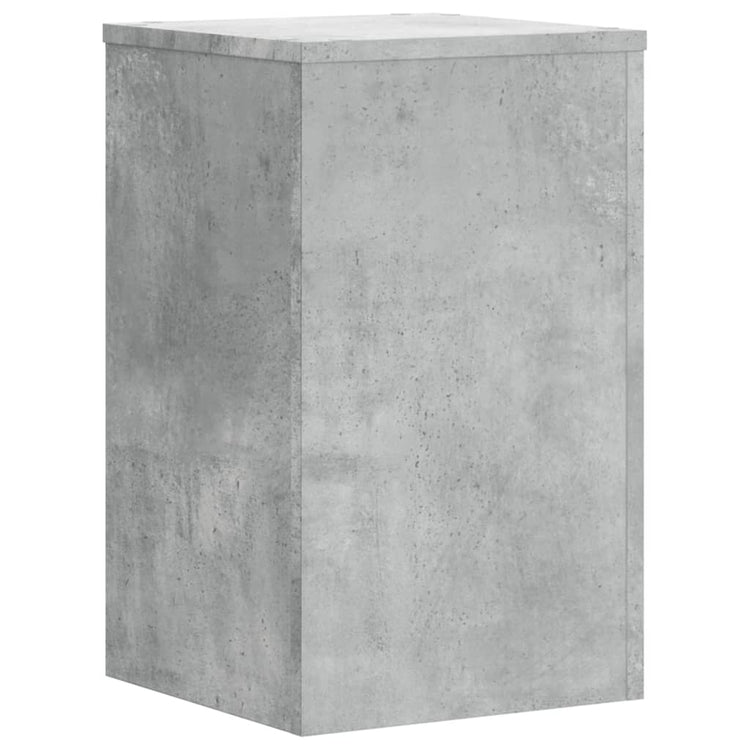 VIDAXL -Pflanzung Ständer 2 PCs 30x30x50 cm verarbeiteter Holzbetonpreis
