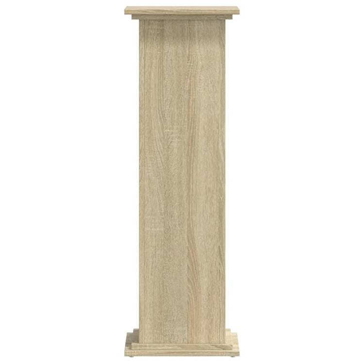 Vidaxx Pflanzenständer 33x33x100 cm Holzwerkstoff Sonoma-Eiche farbig