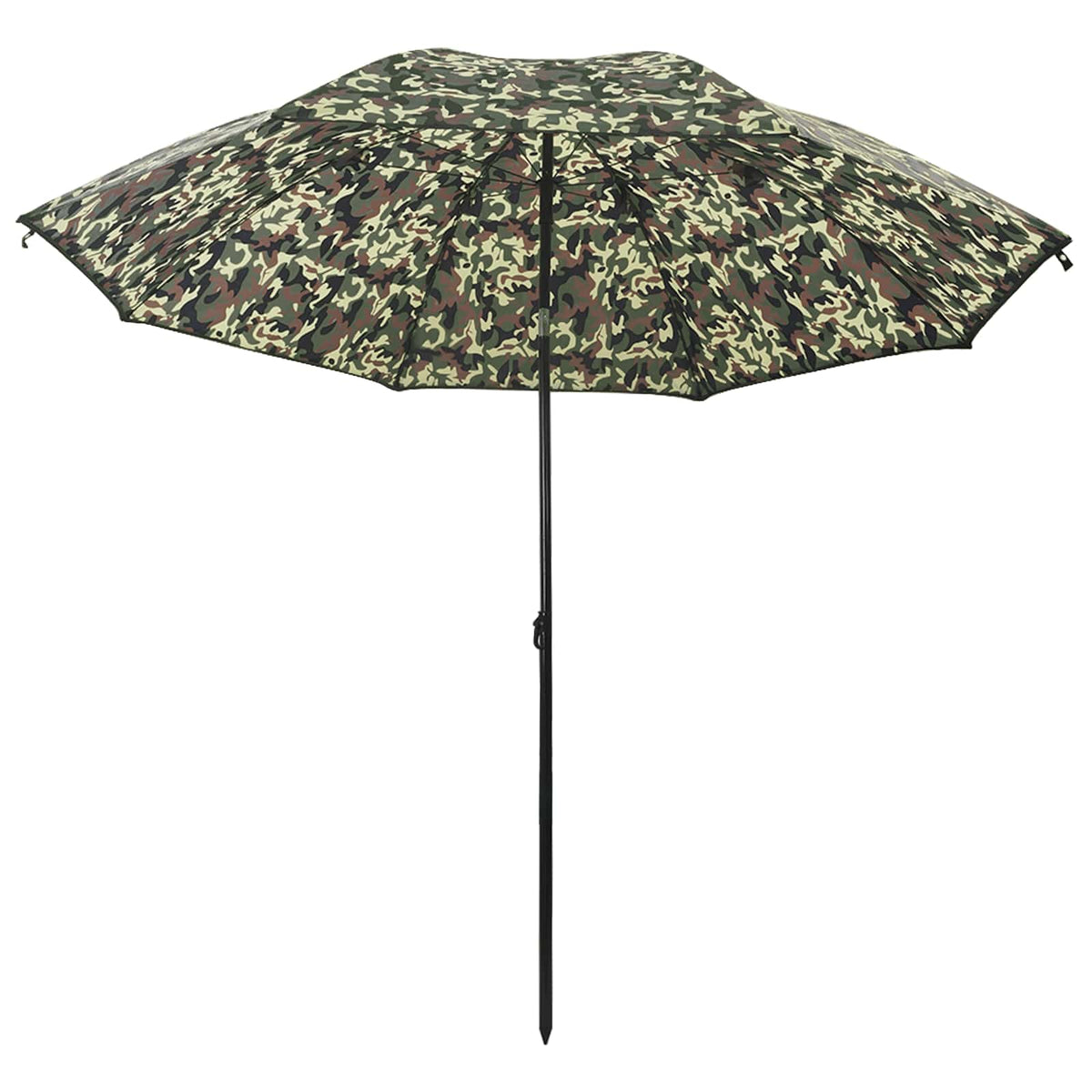 VidaXL Fischschirm Tarnung 220 x 193 cm Oxford-Polyester