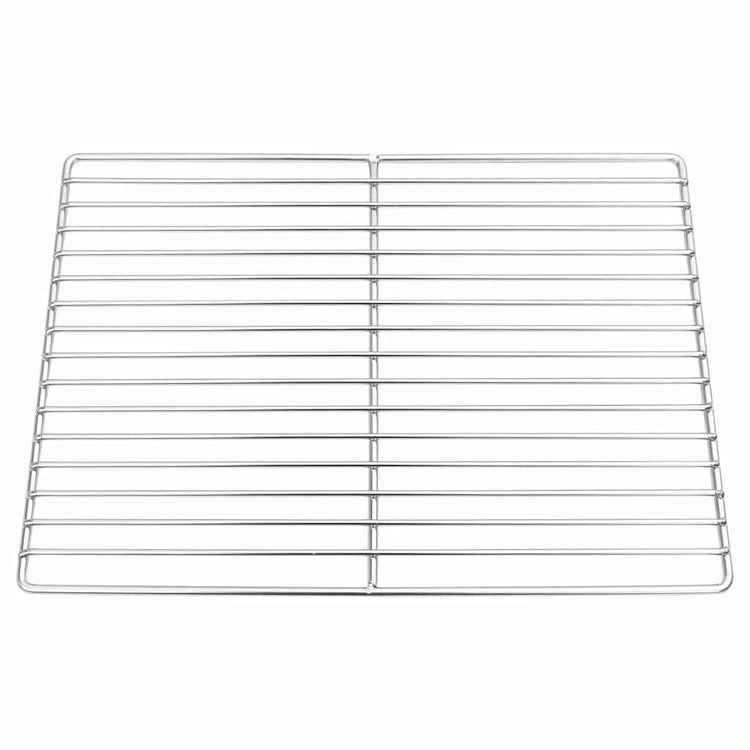 Vidaxx Grillrost Silber 40 x 30 cm Edelstahl