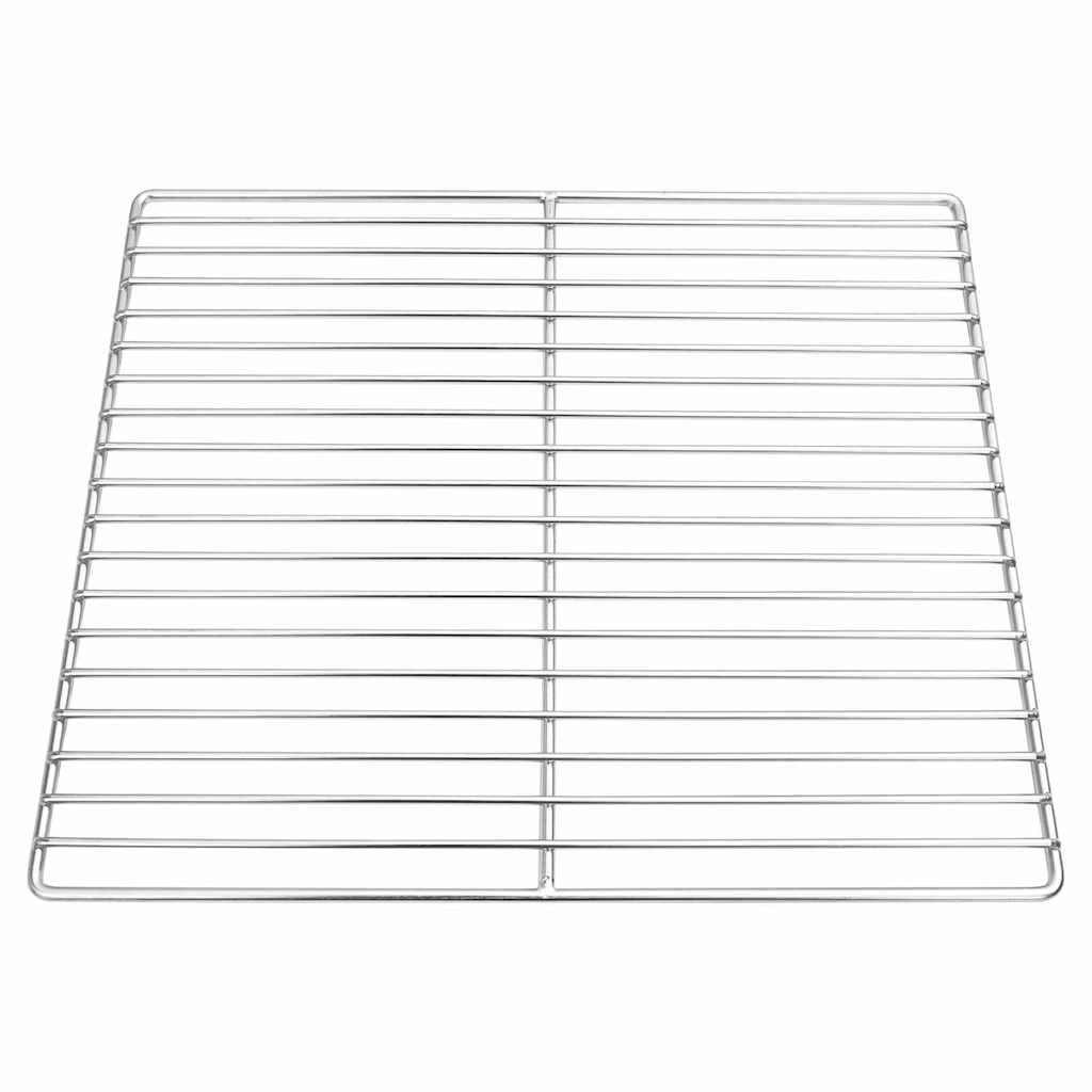 Vidaxx Grillrost Silber 40 x 35 cm Edelstahl