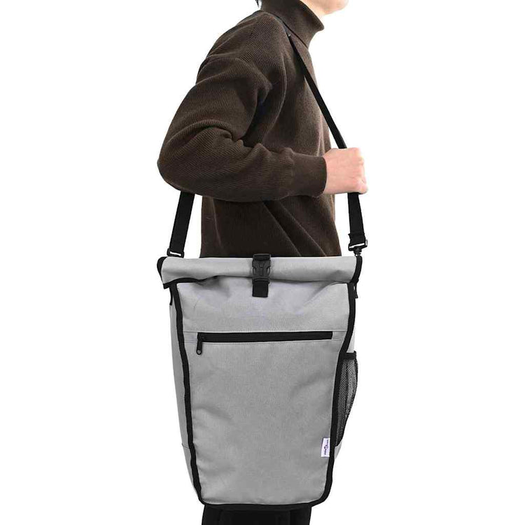 Vidaxx Fahrradtasche grau 34 x 16 x 59 cm Polyester