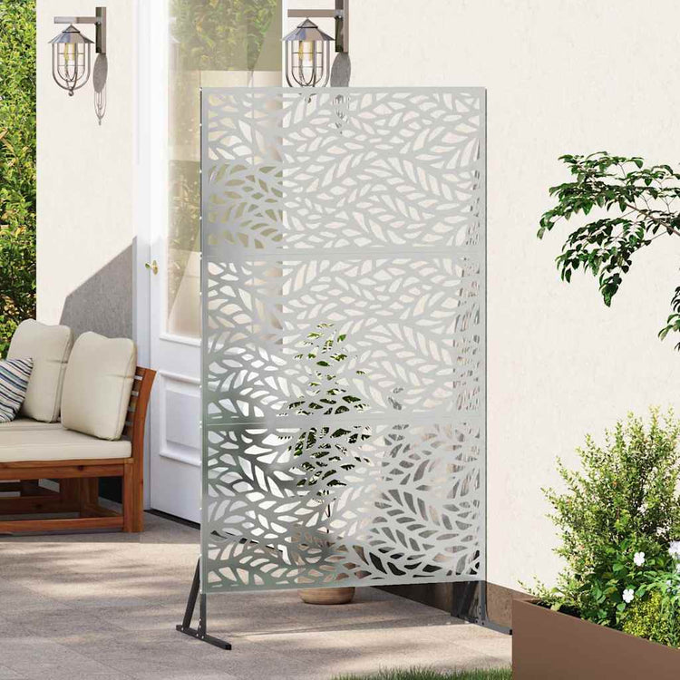 Vidaxx Sichtschutz grau 100 x 50 x 180 cm Stahl