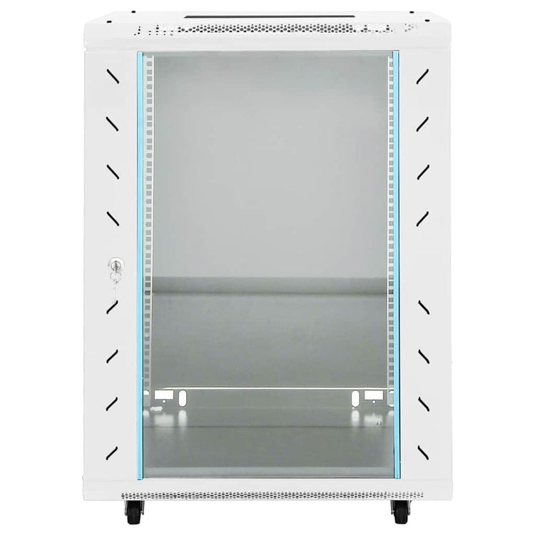 VIDAXL -Netzwerkschrank 15H 19 IP20 53x40x80 cm Grau