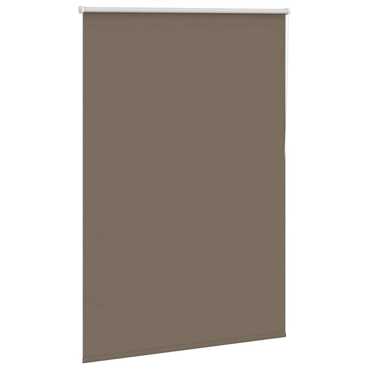 Vidaxx Verdunkelungsrollo Kaffee 115x150 cm Stoffbreite 110,7 cm