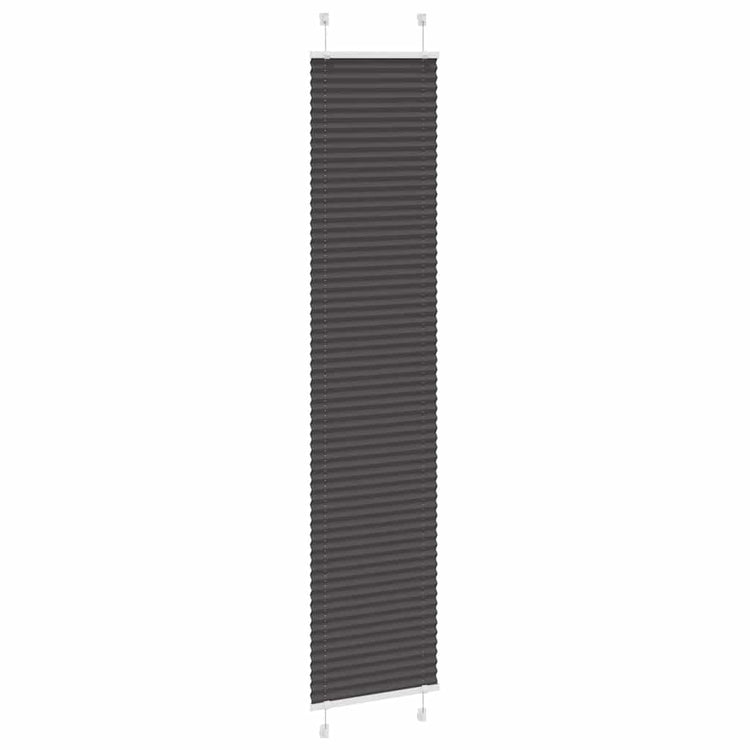 Vidaxx Plissee-Rollo 40x200 cm Stoffbreite 39,4 cm Polyester schwarz