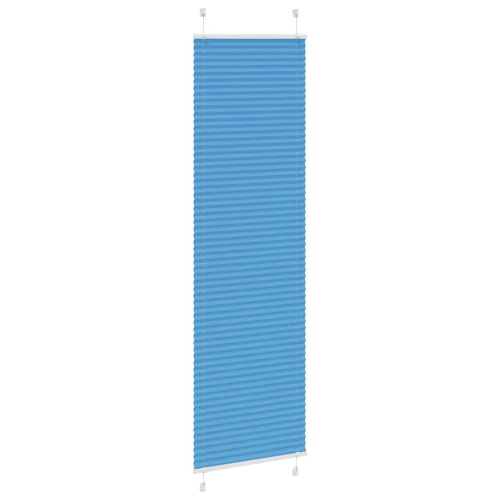 Vidaxx Plissee-Rollo 60x200 cm Stoffbreite 59,4 cm Polyester Blau