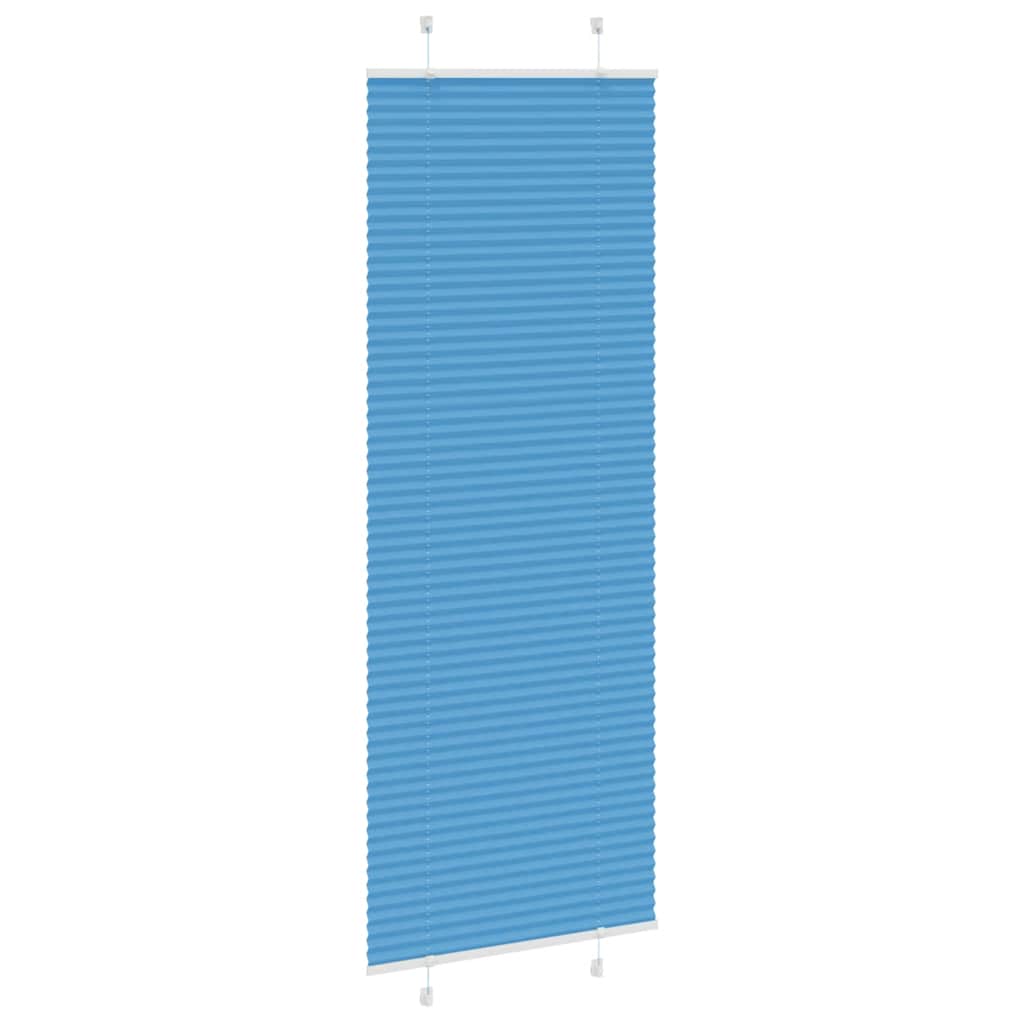 Vidaxx Plissee-Rollo 70x200 cm Stoffbreite 69,4 cm Polyester Blau