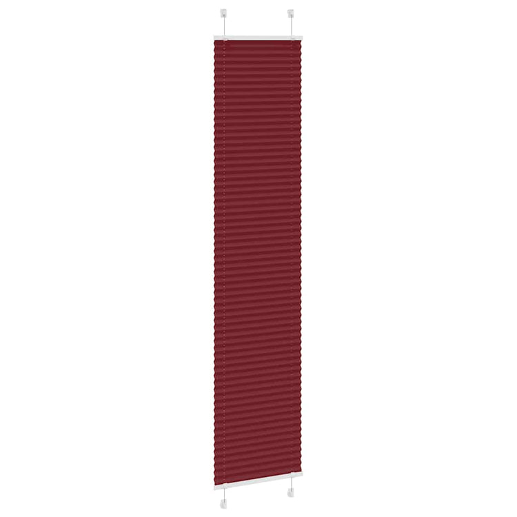 Vidaxx Plissee-Rollo 50x200 cm Stoffbreite 49,4 cm Burgunderrot