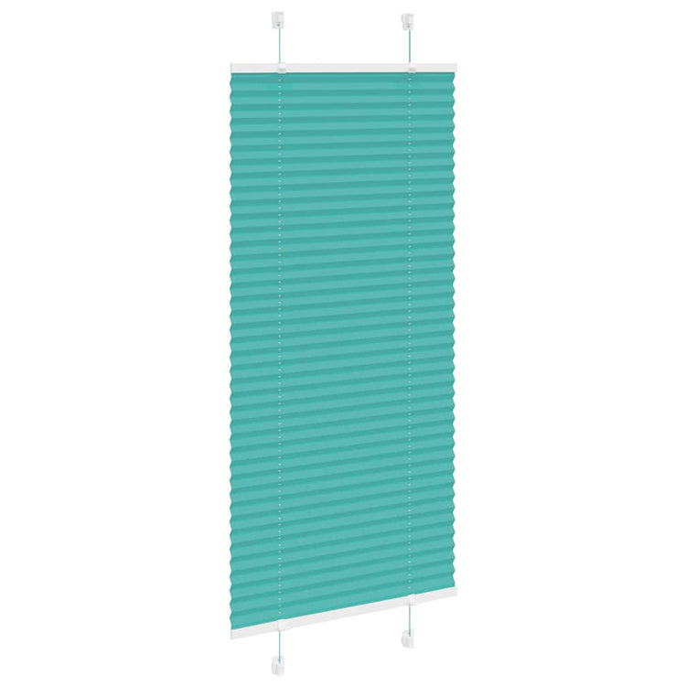 Vidaxx Plissee-Rollo 60x150 cm Stoffbreite 59,4 cm Petrolgrün