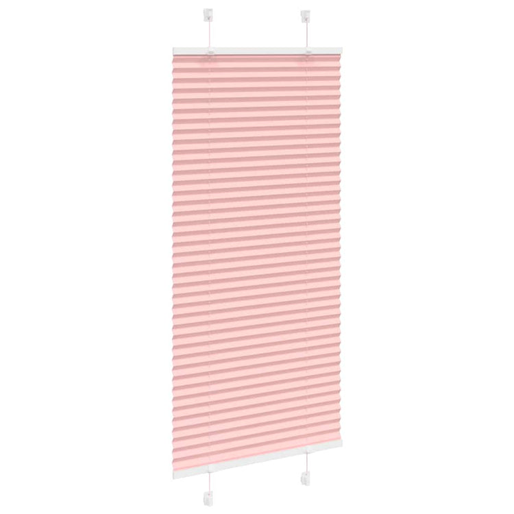Vidaxx Plissee-Rollo 55x150 cm Stoffbreite 54,4 cm Polyester rosa