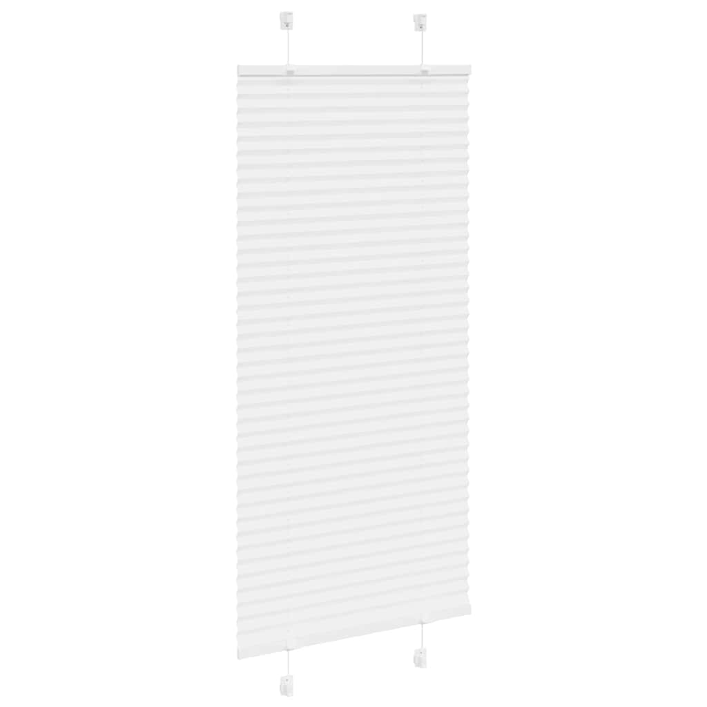 Vidaxx Plissee-Rollo 60x150 cm Stoffbreite 59,4 cm Polyester weiß