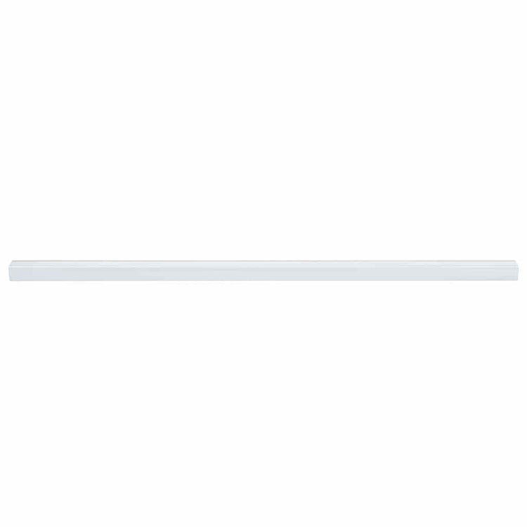 Vidaxxl Treppenprofile 10 Stück Silber 67 x 3,5 x 3 cm Aluminium