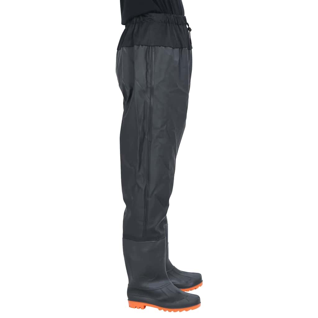 Vidaxl Waadpak mit Stiefel Größe 43 Schwarz