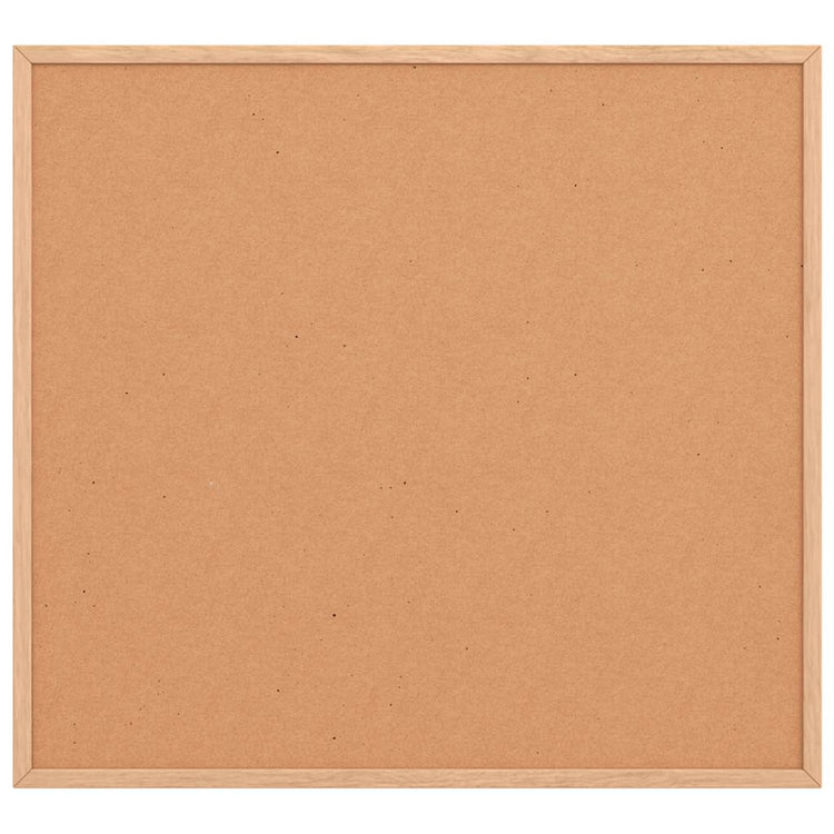 Vidaxx-Korkbrett mit Rahmen aus massivem Kiefernholz, 60 x 55 cm